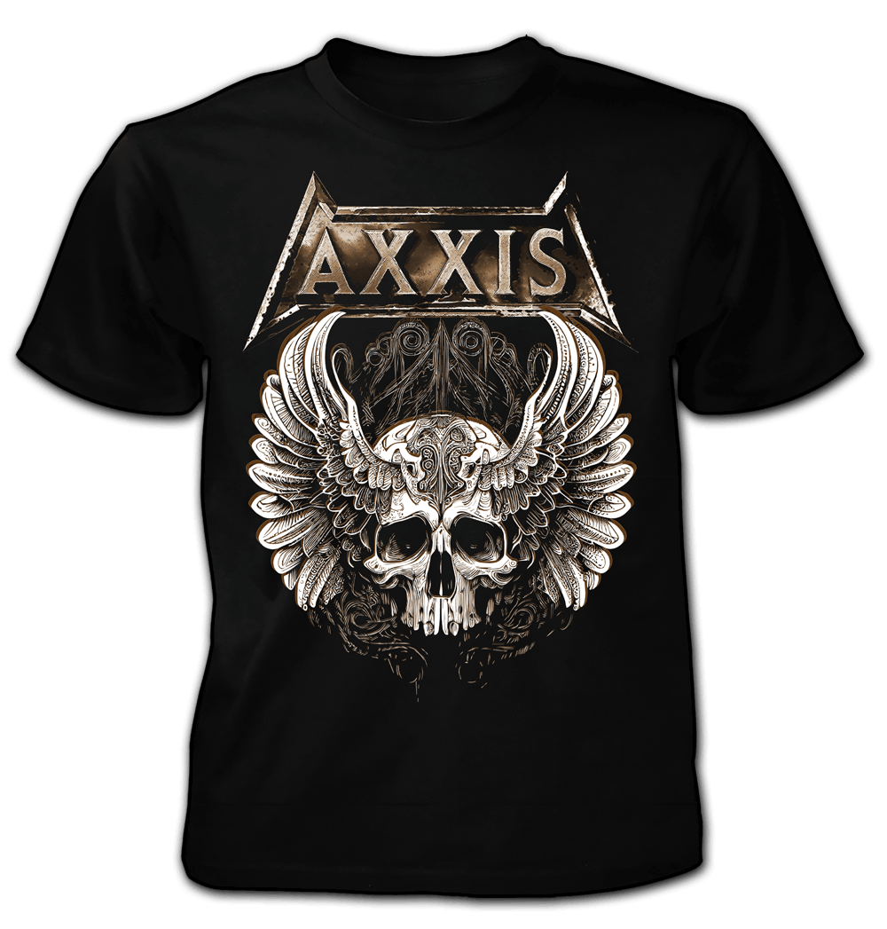 AXXIS T-shirt Bronze Skull