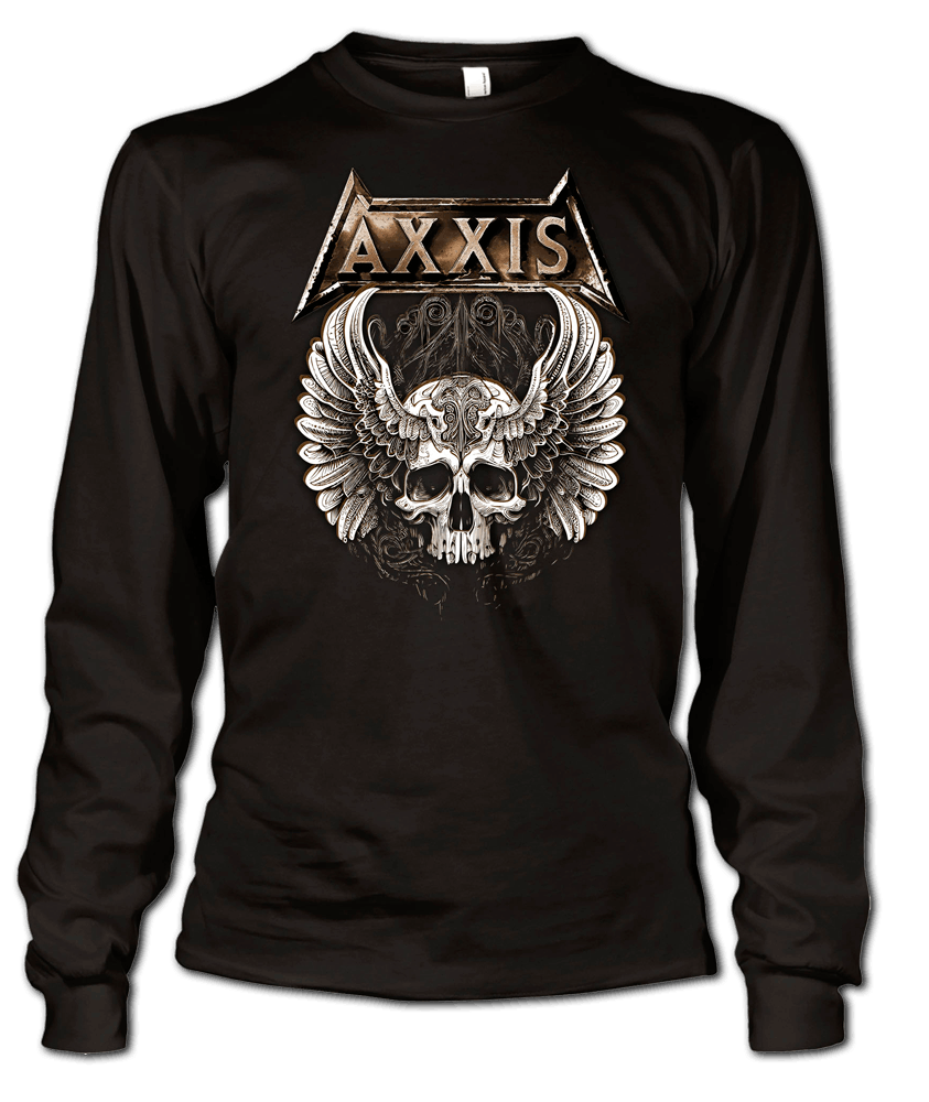 AXXIS Longsleeve Bronze Skull